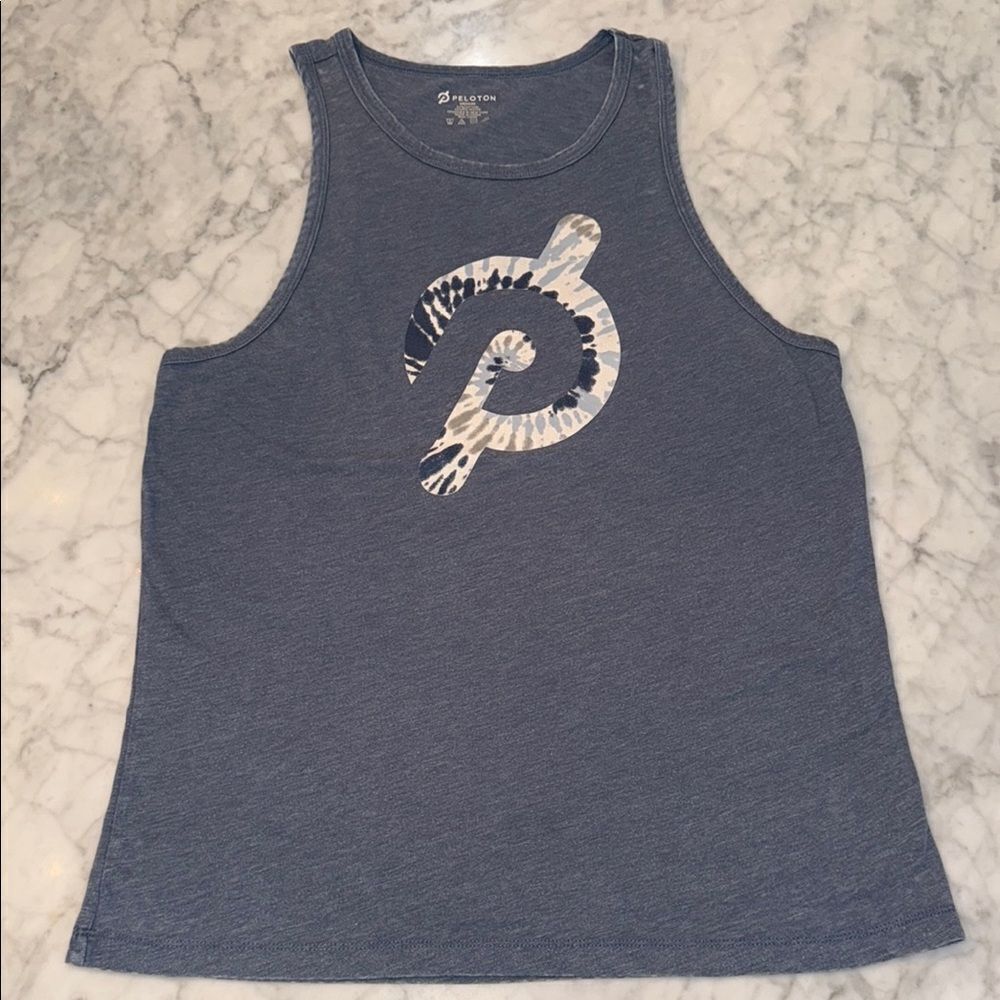 Peloton Blue Tank Top Medium